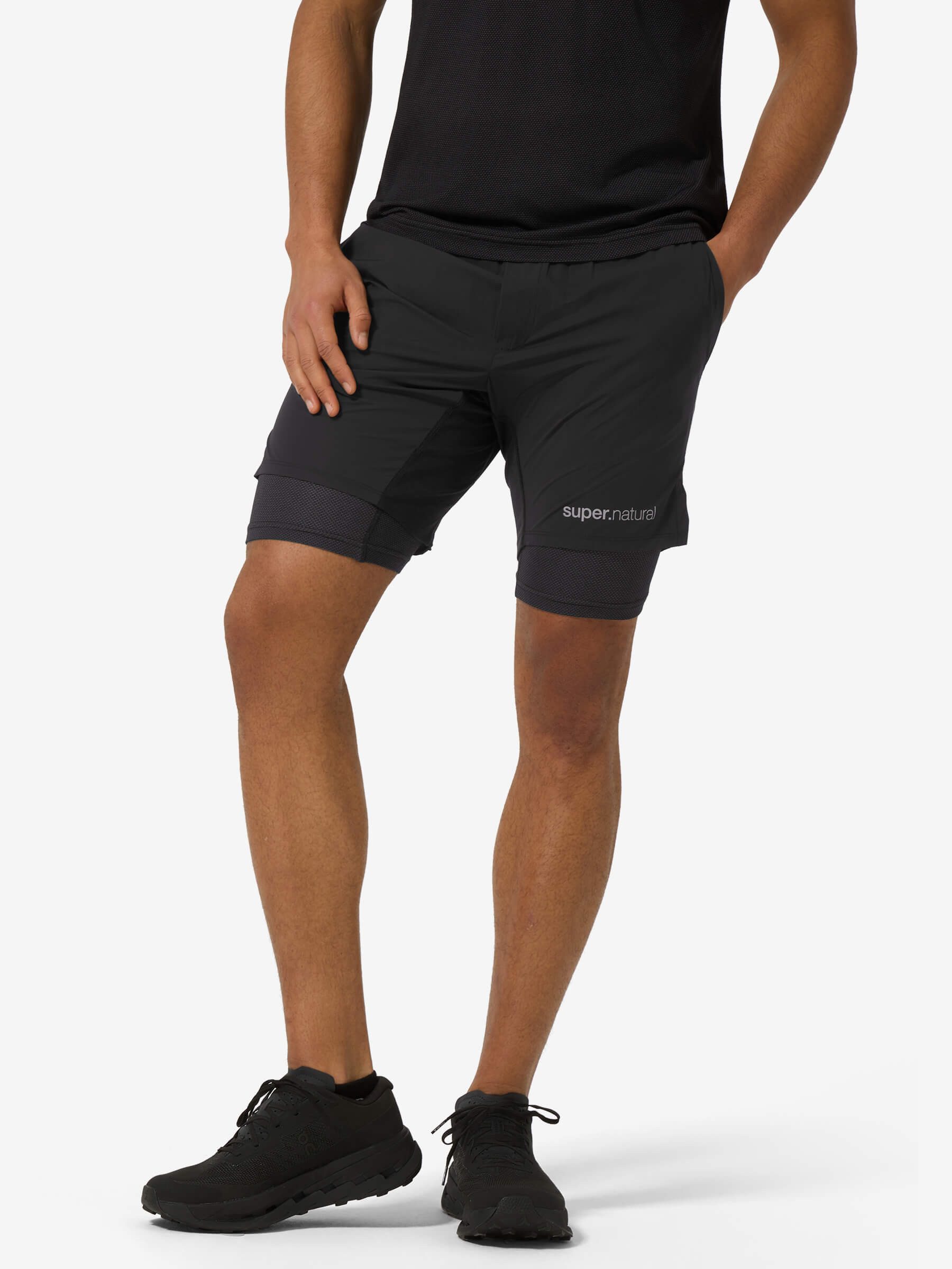 Shorts Merino Laufhose M DOUBLE LAYER SHORTS
