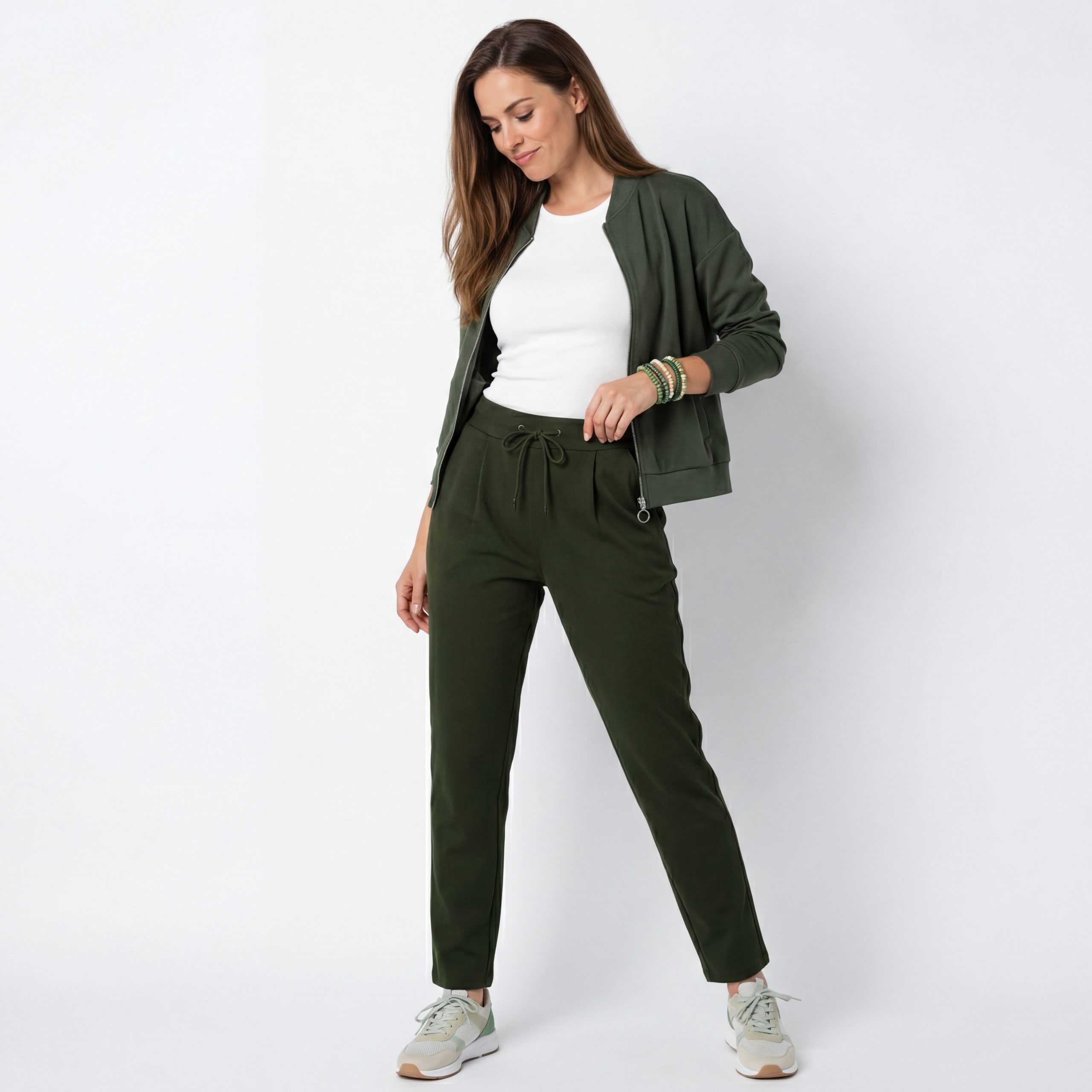 OriginalYou Chinohose Schlupfhose Damen Stretchhose Freizeithose Business S günstig online kaufen