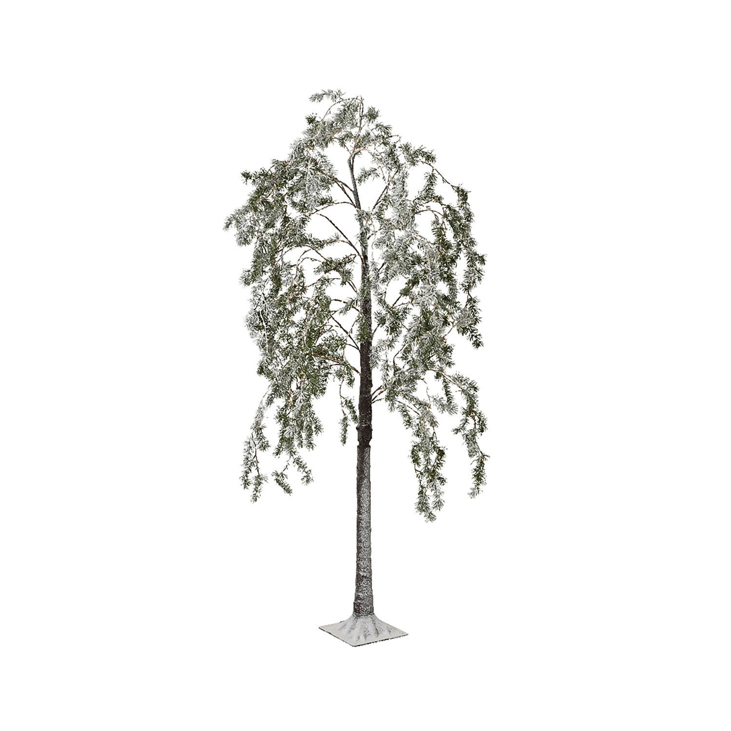 Kunstbaum KUNSTBAUM - Baum in Grün - H. 150cm - weihnachtliche Dekoration, GILDE, Höhe 0 cm, Weihnachtsbaum - Tischdeko - Weihnachtsdeko - Dekofigur - Tanne