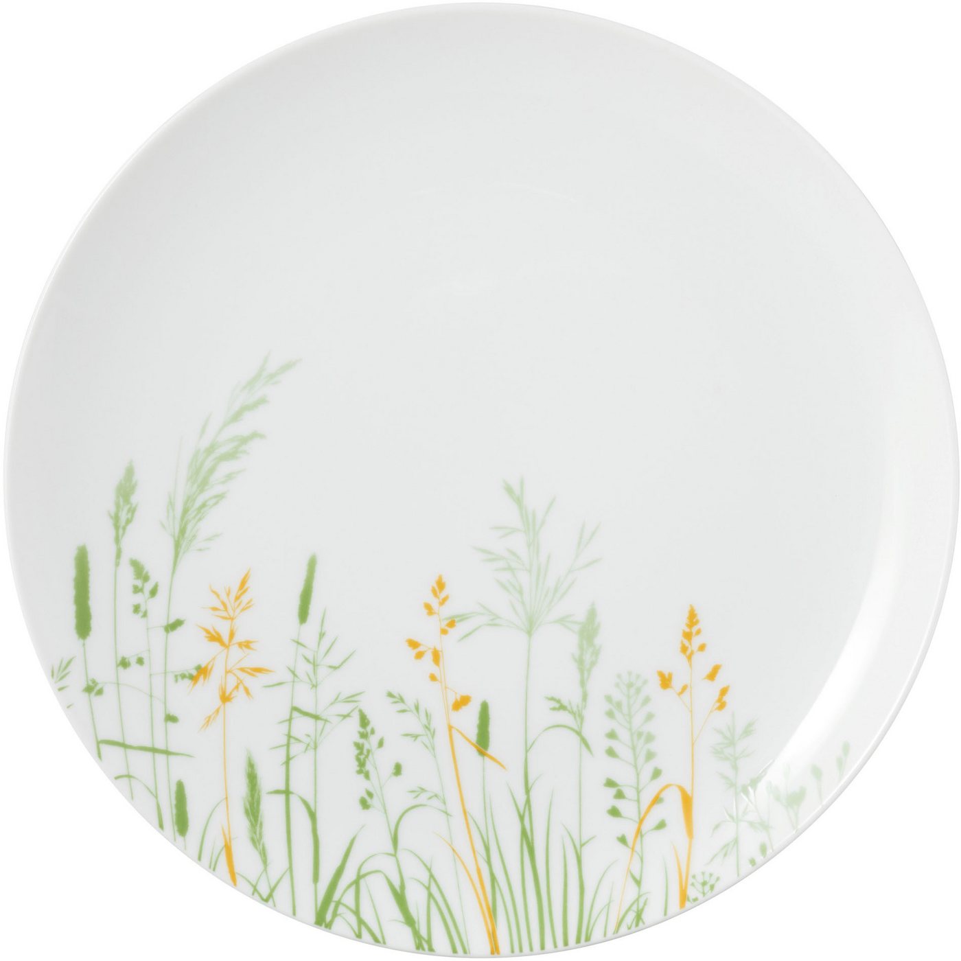 Seltmann Weiden Frühstücksteller Liberty - Meadow Grasses green, (1 St), Teller rund 22,5 cm