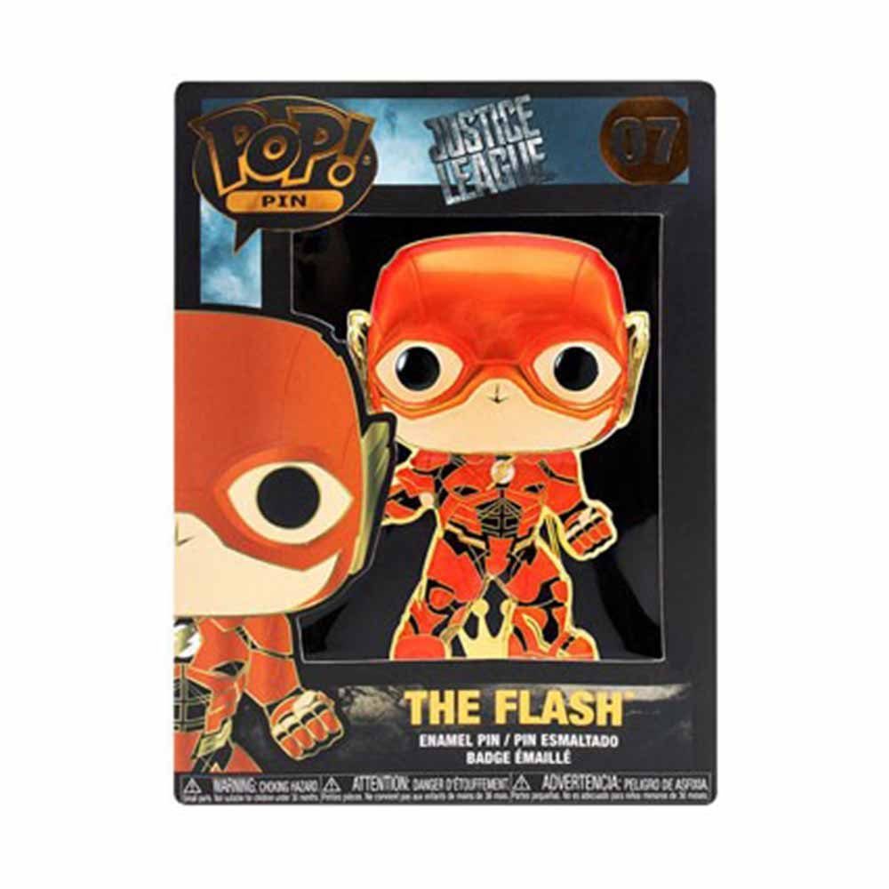 Funko Pins Funko POP! Pins: Justice League Anstecker von Flash, POP! Pin von Flash