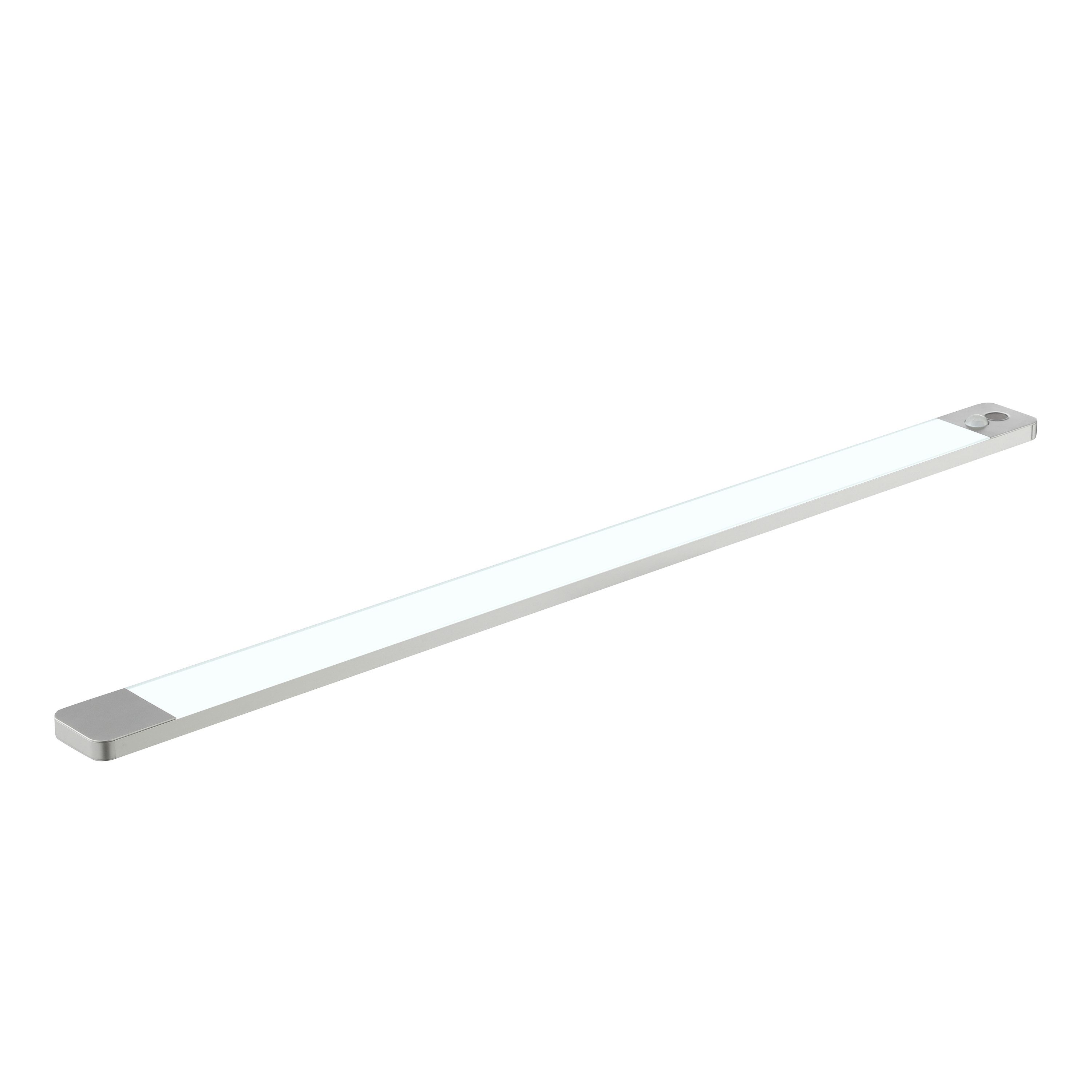 Hanseatic LED Unterbauleuchte LUBLUGHK223, Bewegungsmelder, Dimmfunktion, Ein-/Ausschalter, Sensorschalter, LED fest integriert, Neutralweiß, 60 cm, 550 lm, Akkubetrieb, Bewegungsmelder, dimmbar, 4000 K