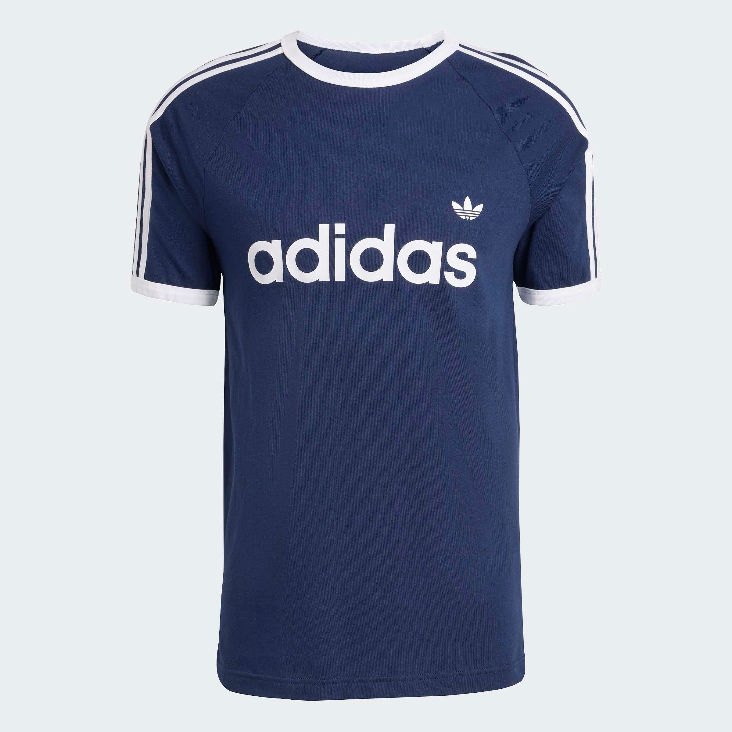 T-Shirt 3-STREIFEN RINGER T-SHIRT, SCHMAL GESCHNITTEN