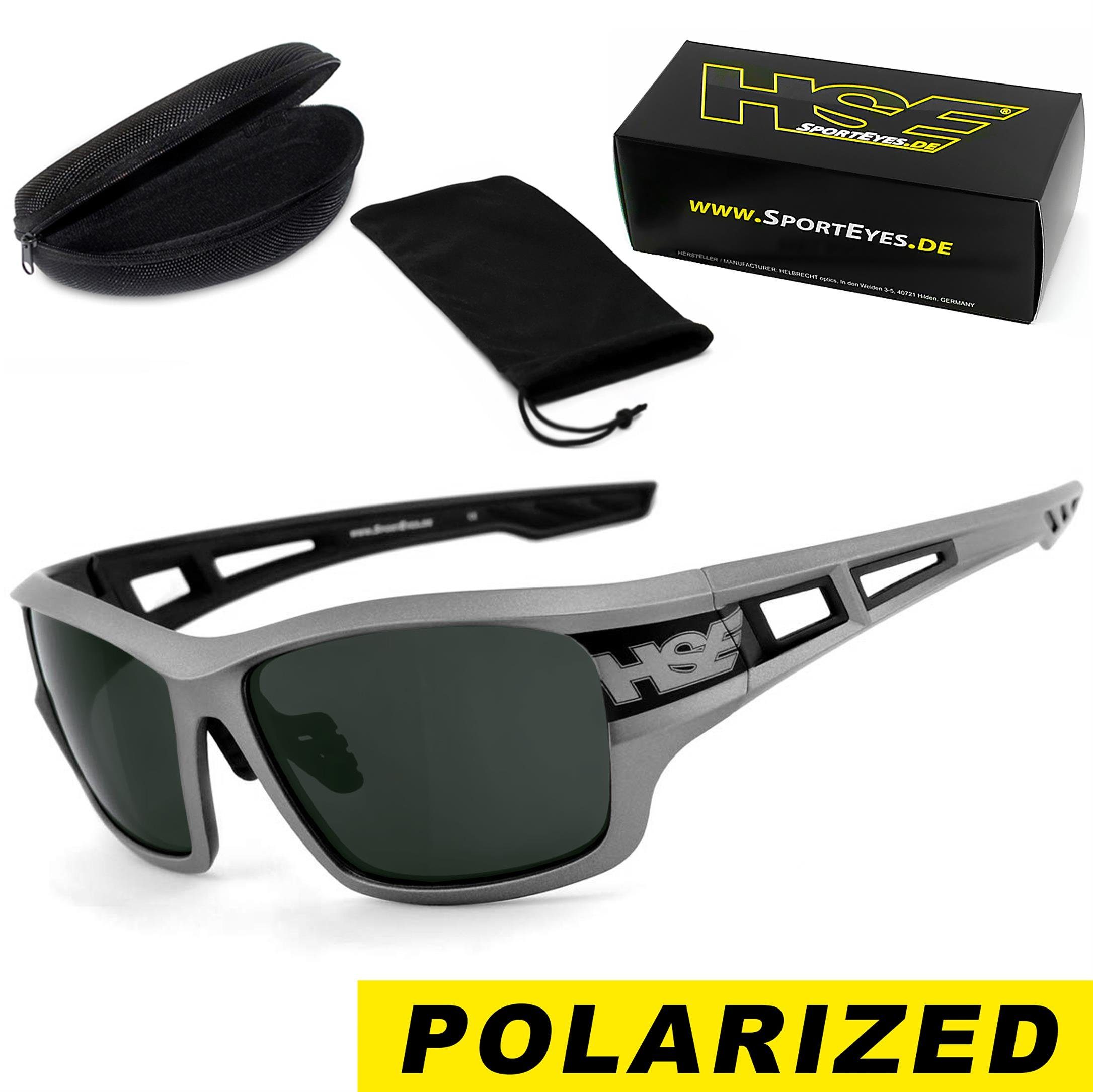 HSE - SportEyes Sportbrille 2095gm - Kunststoff-Sicherheitsglas polarisierend, durch Steinschlagbeständig