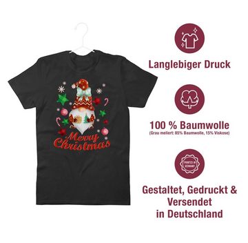 Shirtracer T-Shirt Weihnachtlicher Wichtel Weihachten Kleidung