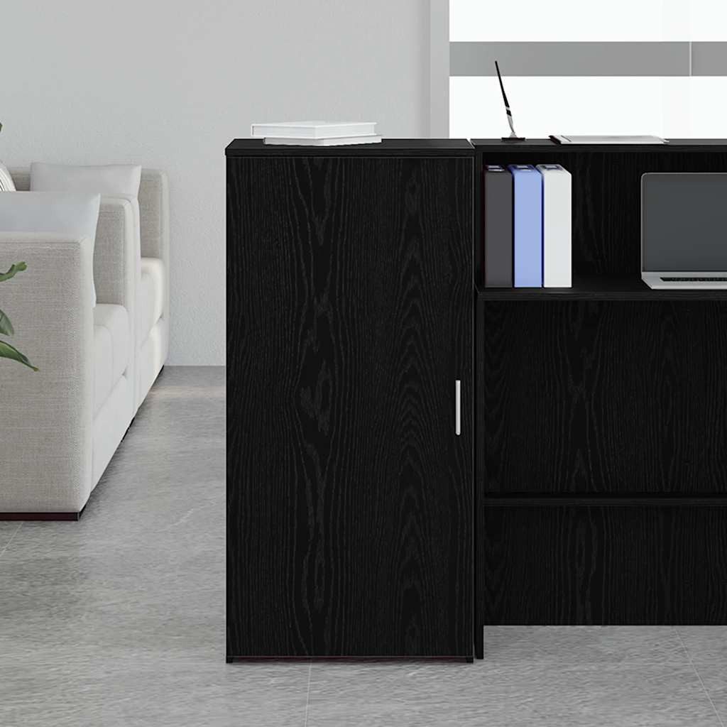 vidaXL Fächerschrank Lagerschrank Schwarz 50x45x103,5 cm günstig online kaufen