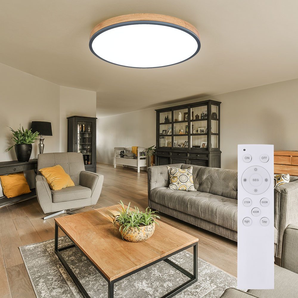 GLOBO LIGHTING LED Deckenleuchte, LED-Leuchtmittel fest verbaut, Farbwechse günstig online kaufen