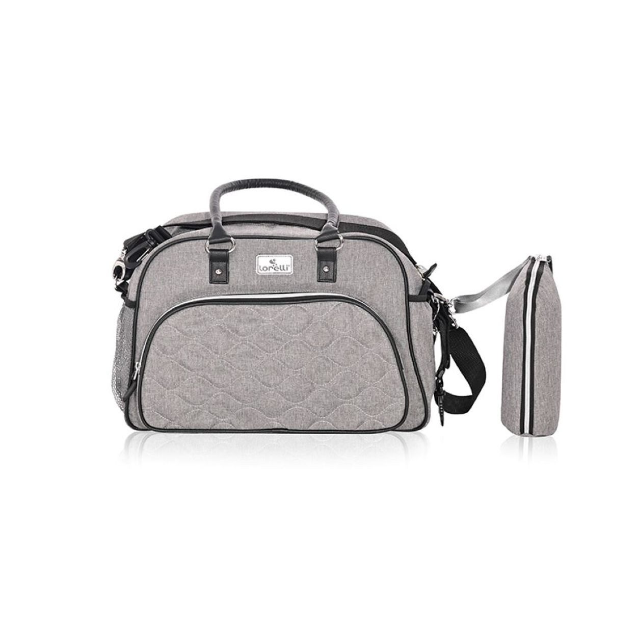 Lorelli Wickeltasche Wickeltasche Viola (1-tlg), wasserabweisend, Wickelunterlage, Seitentaschen