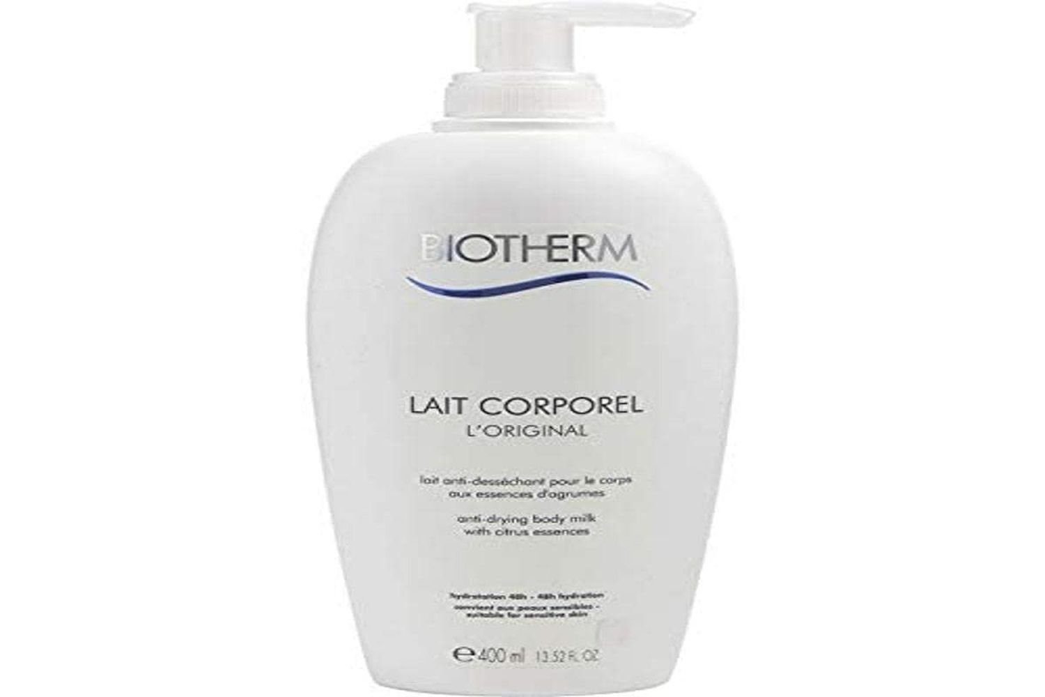 BIOTHERM Bodylotion Lait Corporel Body Lotion 400ml, Feuchtigkeitsspendende Körperlotion