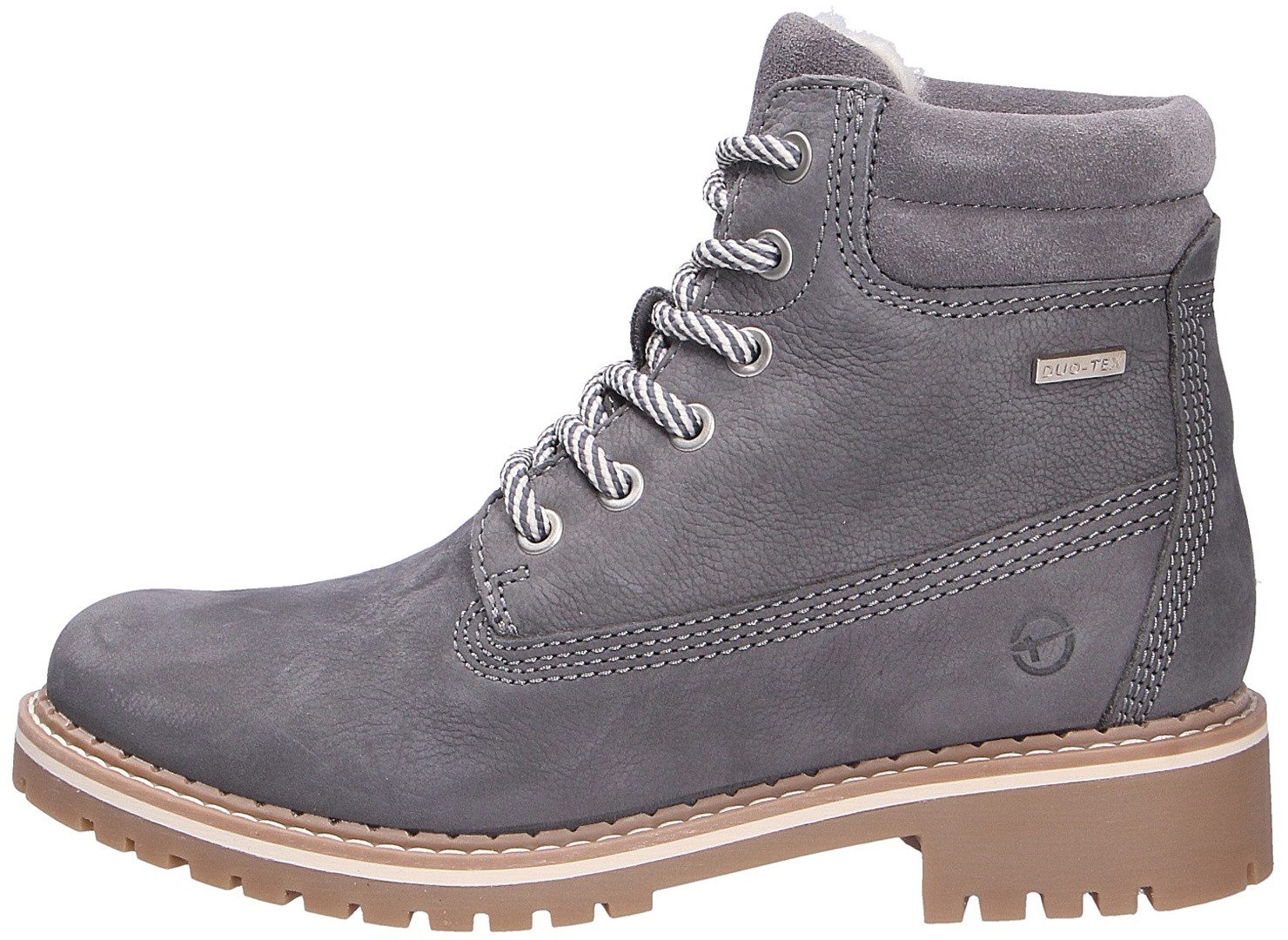 Tamaris Tamaris Damen Stiefel grau Größe Schnürstiefel