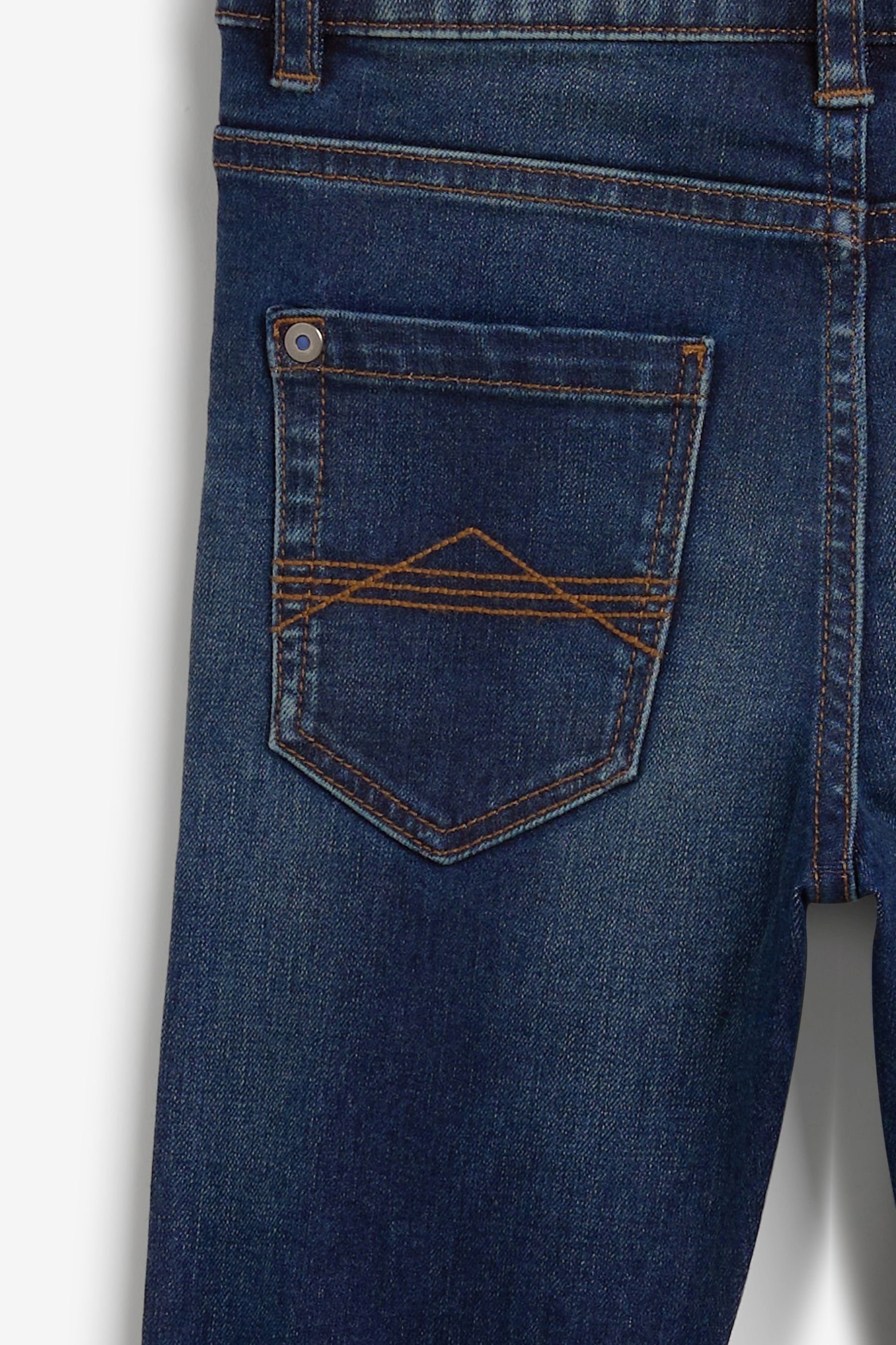 Indigo Five-Pocket-Jeans Super-Skinny-Fit (1-tlg) Skinny-fit-Jeans Next im