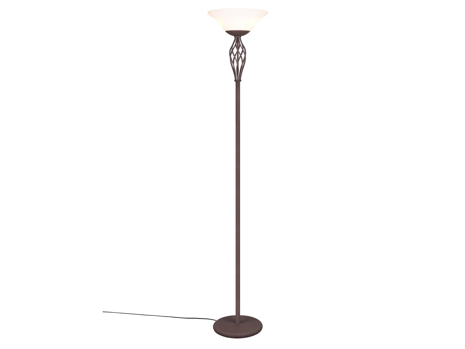 TRIO Leuchten LED Deckenfluter, Dimmfunktion, LED wechselbar, Warmweiß, Ste günstig online kaufen