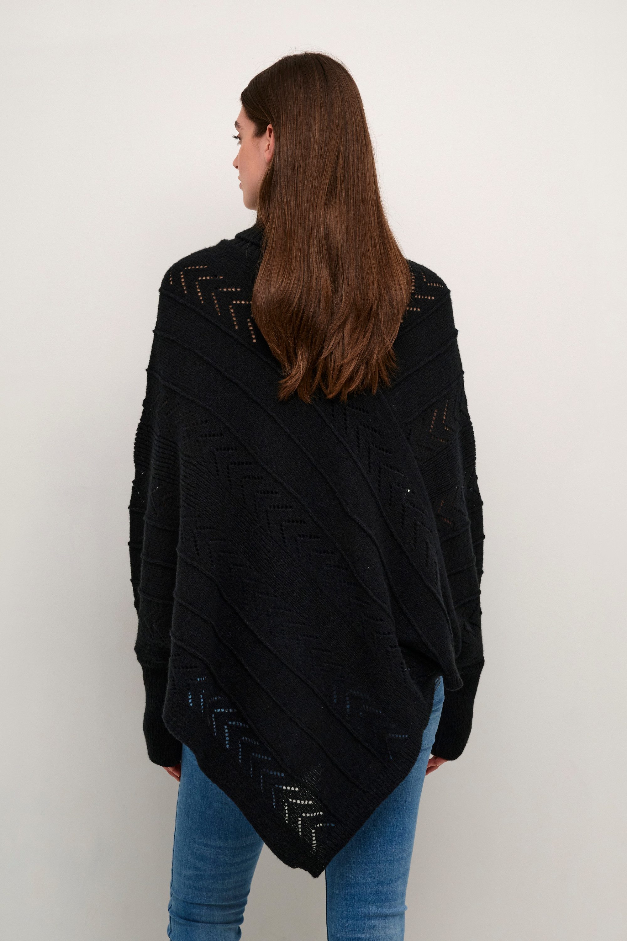 Cream Strickponcho Poncho CRHoliday