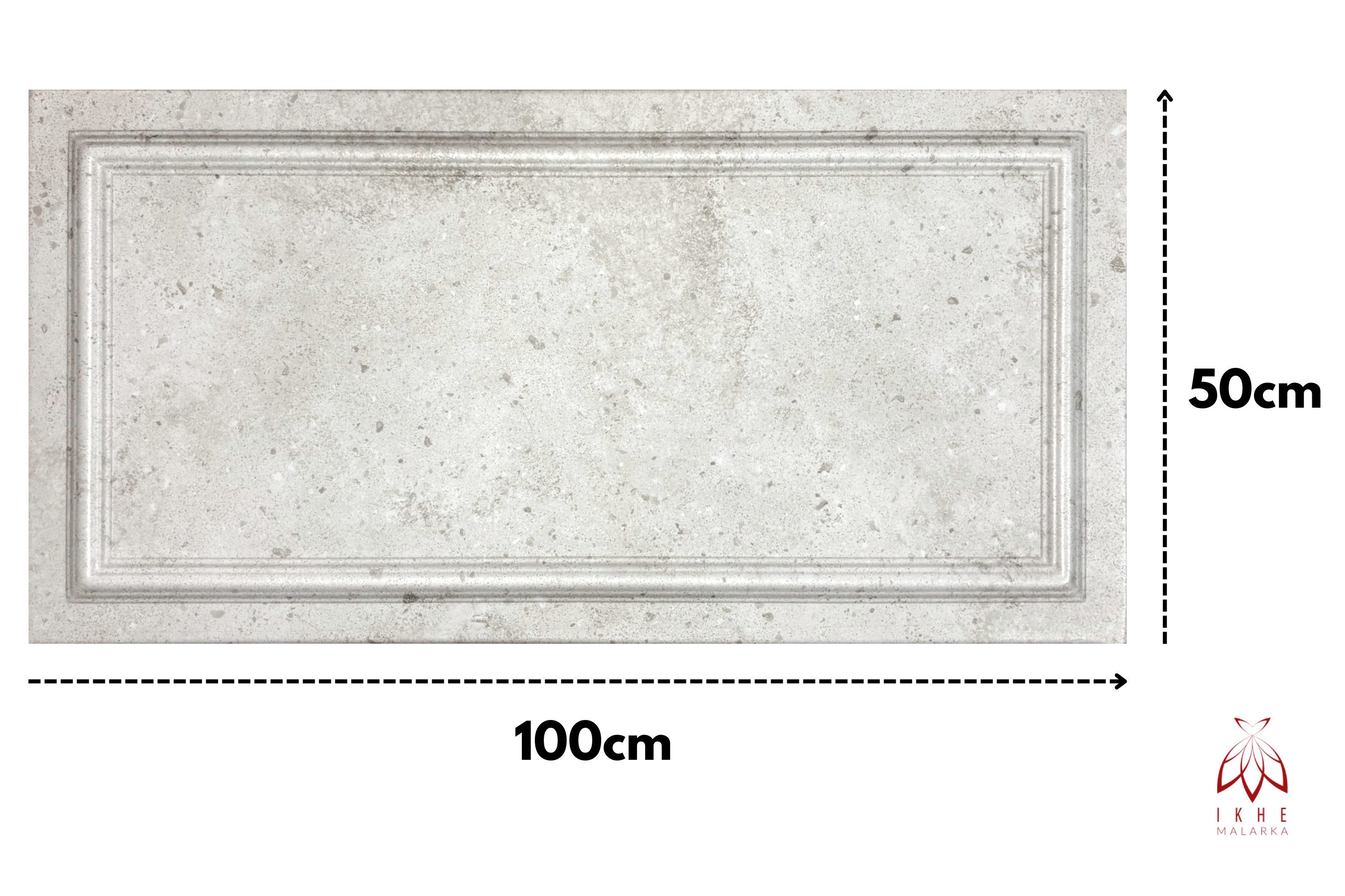 IKHEMalarka 3D Wandpaneel Betonoptik Marmor Ziegel günstig online kaufen