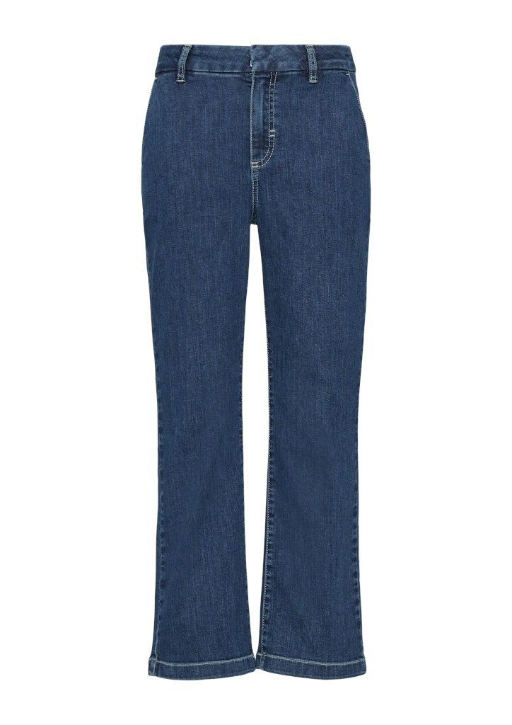 comma 5-Pocket-Jeans Flared Leg Jeans für Damen (1-tlg)
