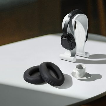 kwmobile 2x Ohr Polster für Edifier W820NB Plus HiFi-Kopfhörer (Ohrpolster Kopfhörer - Kunstleder Polster für Over Ear Headphones)