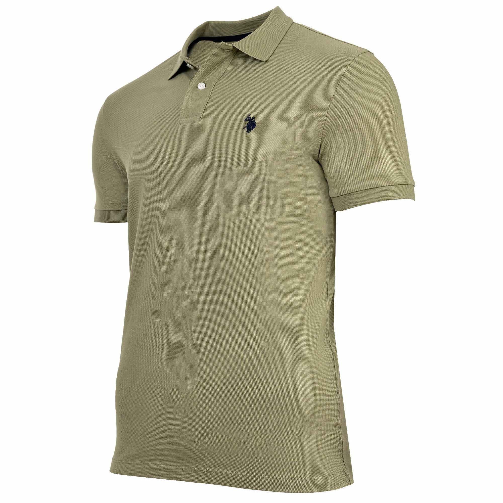 U.S. Polo Assn. Poloshirt Herren Poloshirt Baumwolle Carded Piquet günstig online kaufen