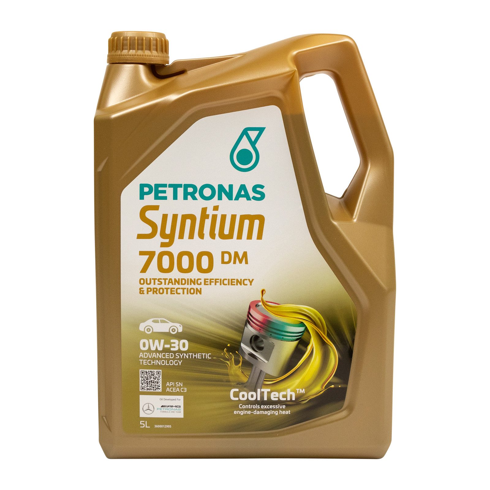 Petronas Motoröl Petronas Syntium 7000 DM 0W-30 5 Liter 18345019