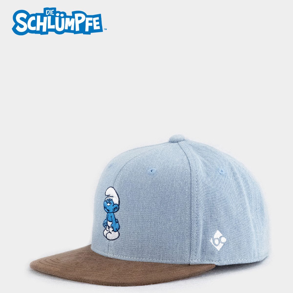 Snapback Cap Bavarian Caps Muffi Snapback Kindercap hellblau