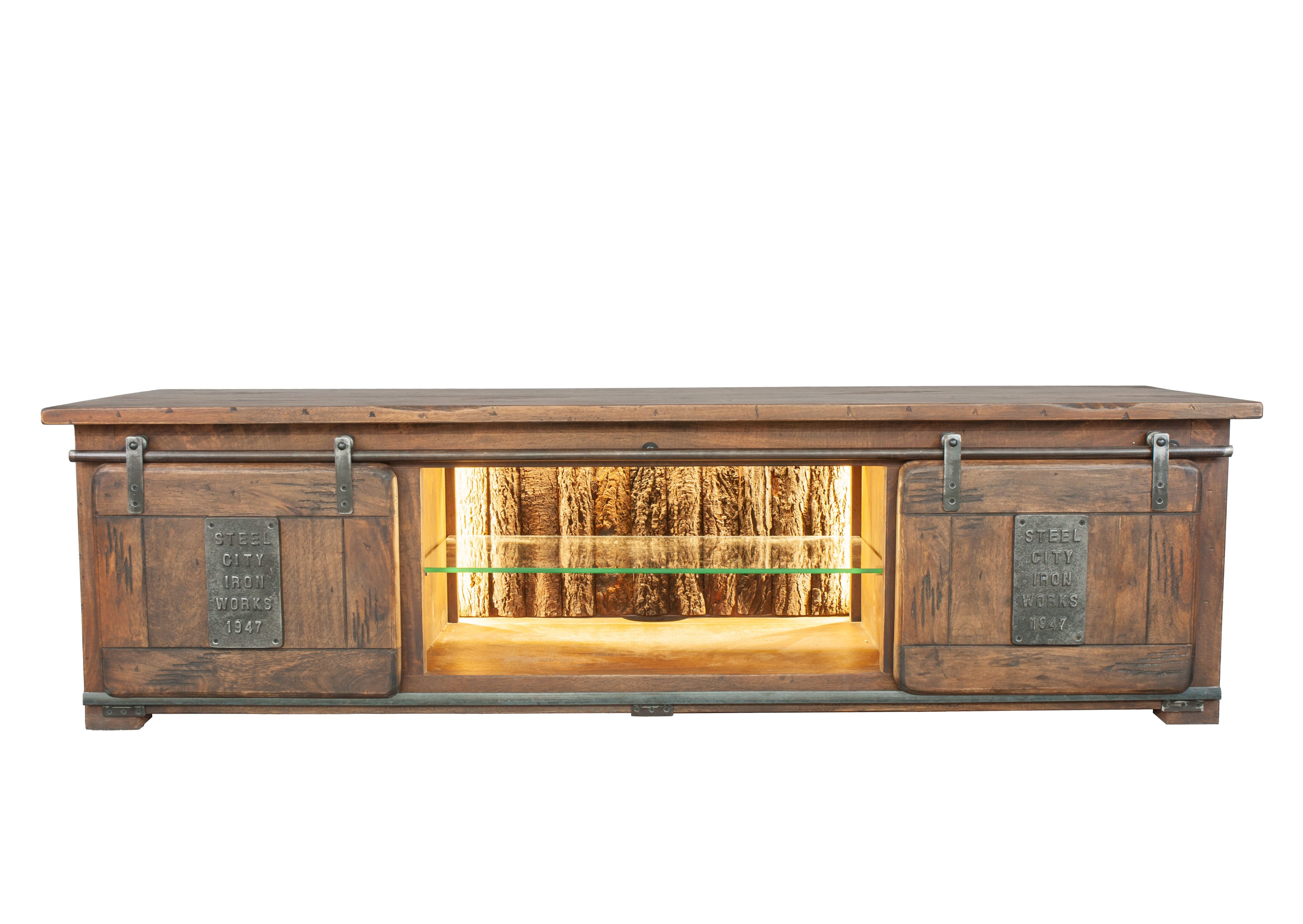 Woodroom Lowboard Pali (Mango massiv gewachst günstig online kaufen