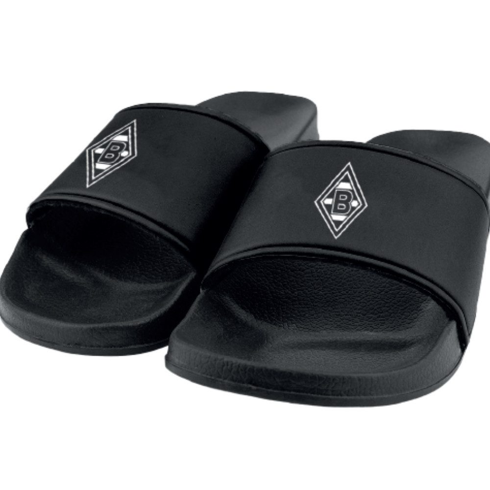 Borussia Mönchengladbach Borussia M´Gladbach Badelatsche "Raute" Badesandale