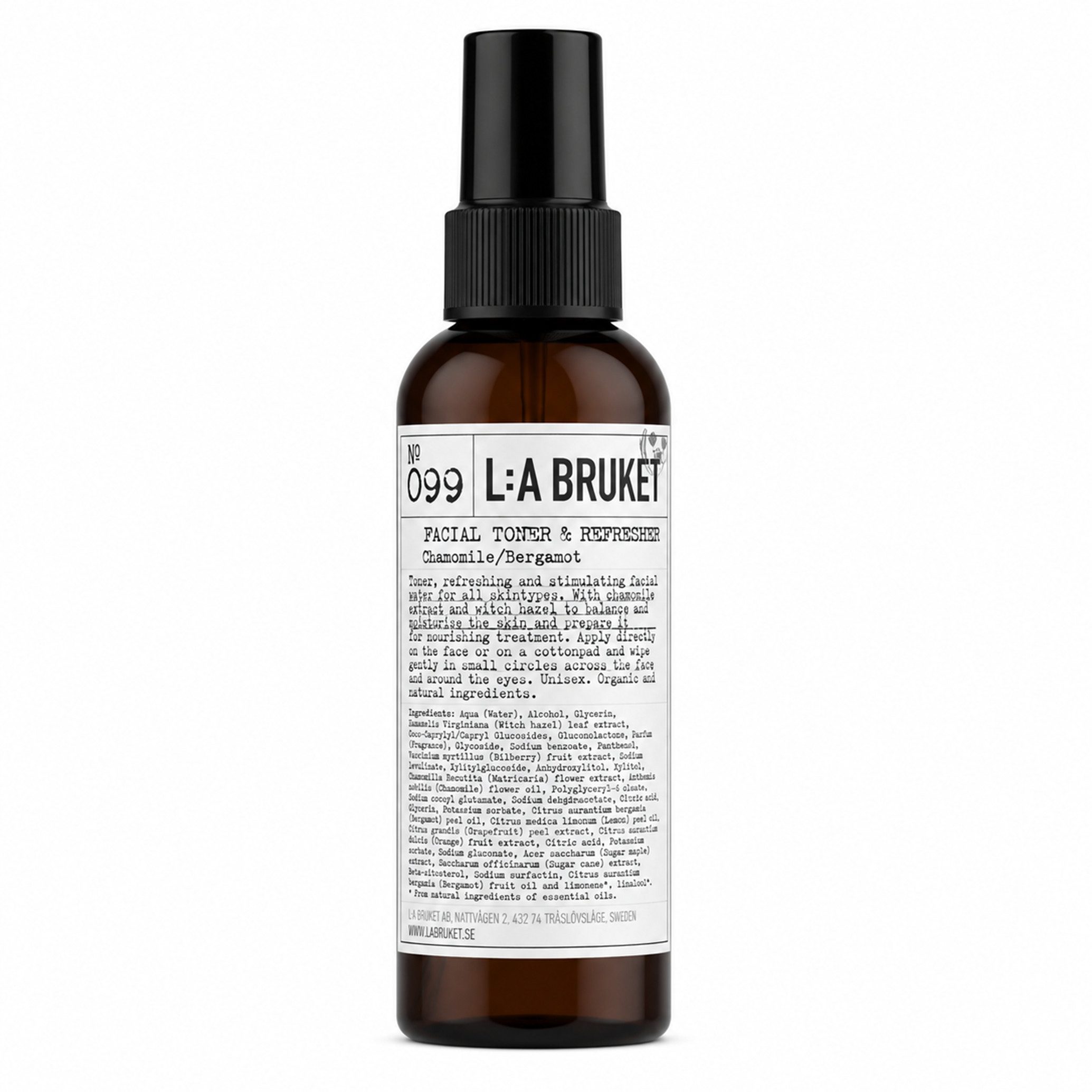 LAMBORGHINI Gesichtspflege La Bruket No 099 Facial Toner Bergamot 60ml