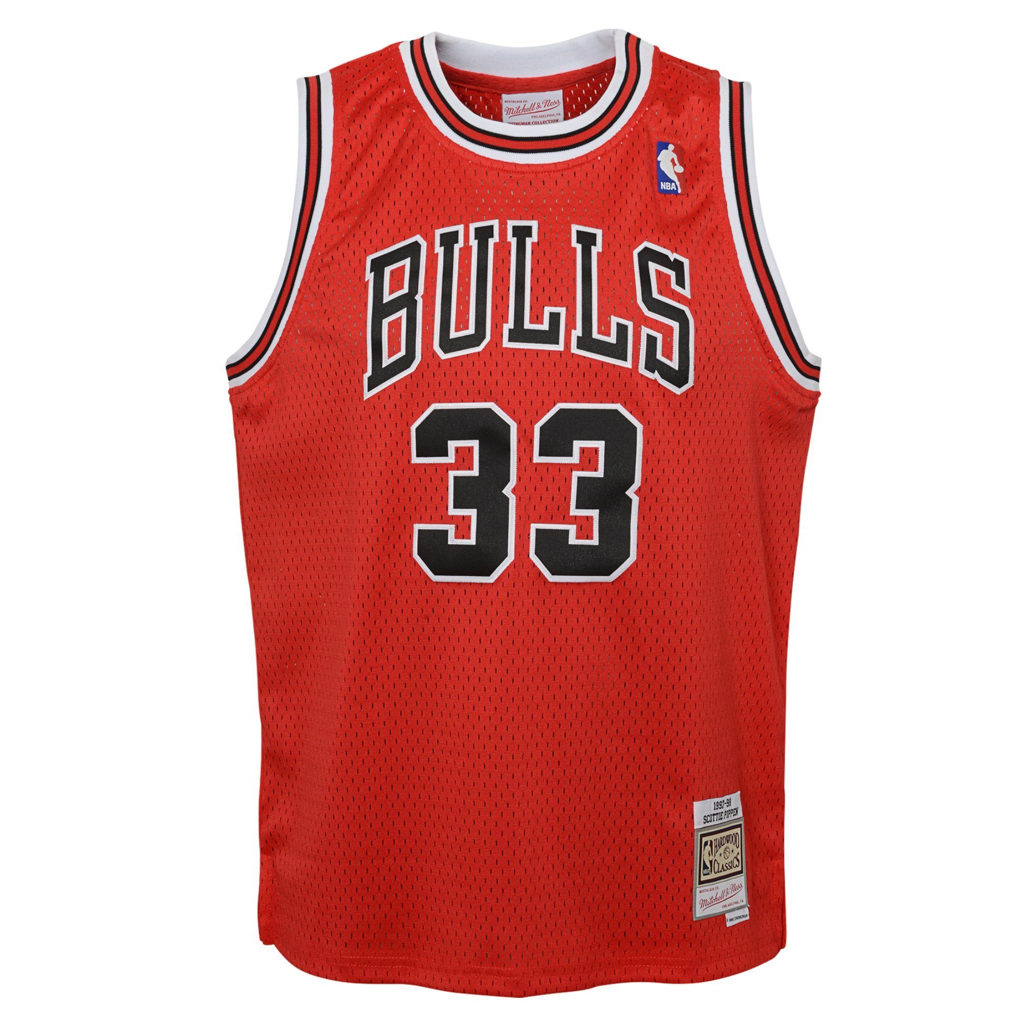 Mitchell & Ness Print-Shirt Swingman Jersey Chicago Bulls 9798 Scottie Pippen
