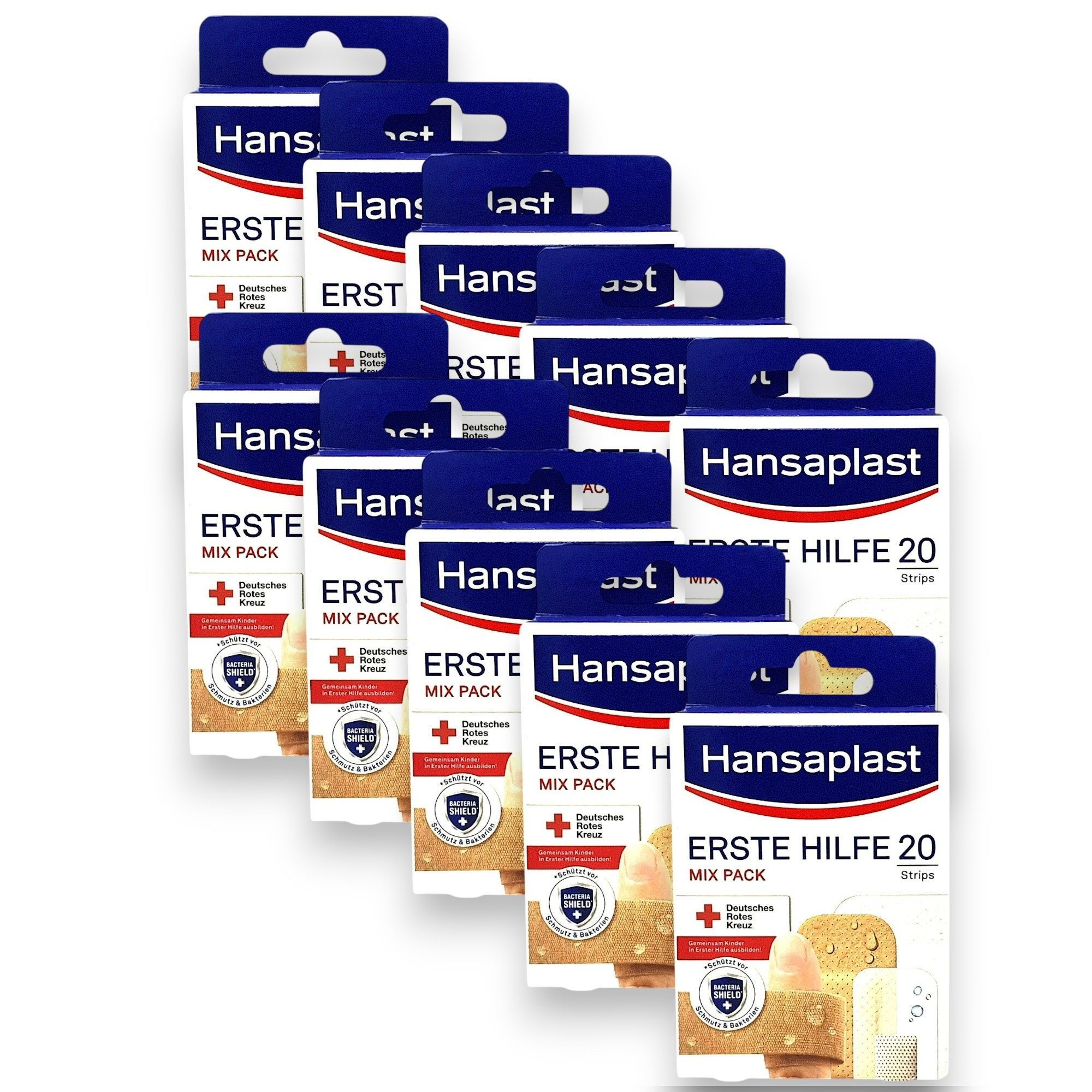 Hansaplast Wundpflaster 10x Hansaplast Erste Hilfe Mix Pack 10x 20 Stück