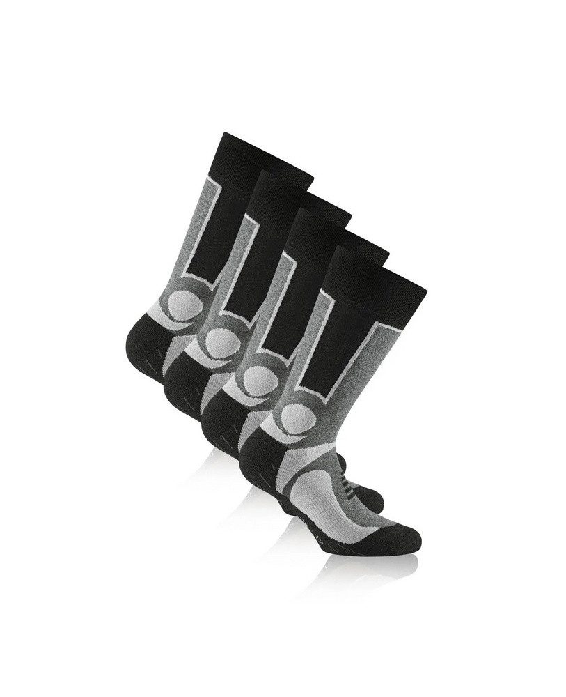 Rohner Socks Wandersocken Calf Basic silber/grau - 2 Paar günstig online kaufen