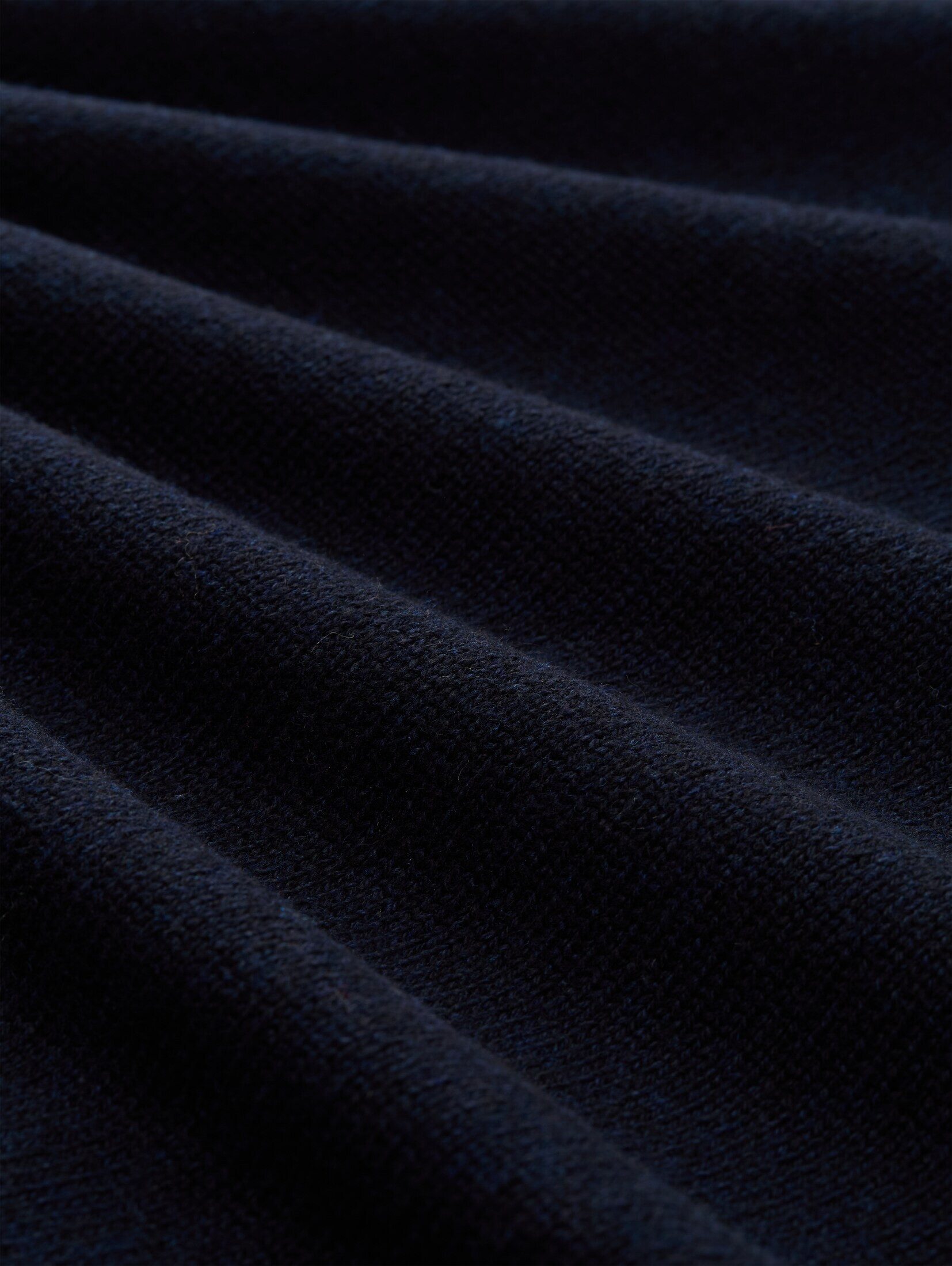 TOM TAILOR PLUS Strickpullover Pullover & Strickjacken Plus Size - Troyer Strickpullover mit Ripp-Details