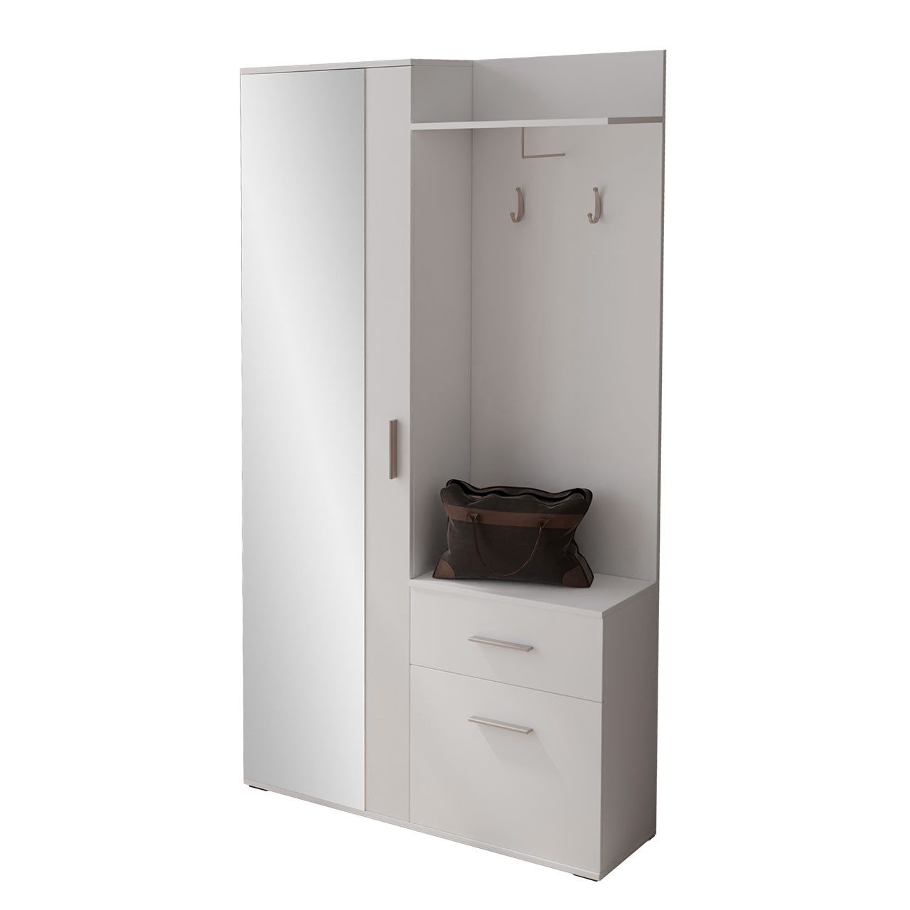MIRJAN24 Garderoben-Set Lux, (Komplett-Set, 2 Kleiderhaken, günstig online kaufen