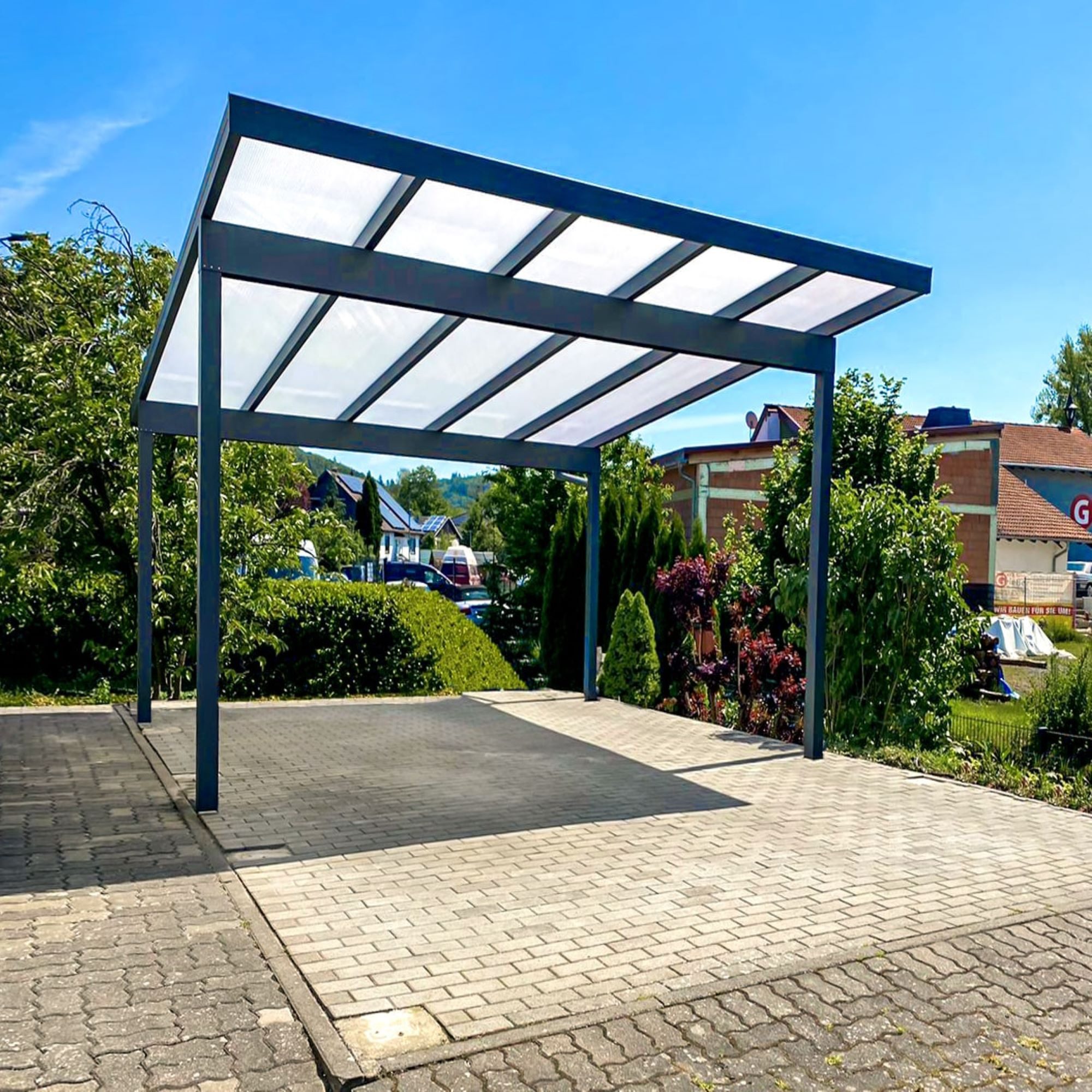 Schweng Terrassendach S350, BxT: 406x305 cm, Bedachung Polycarbonat