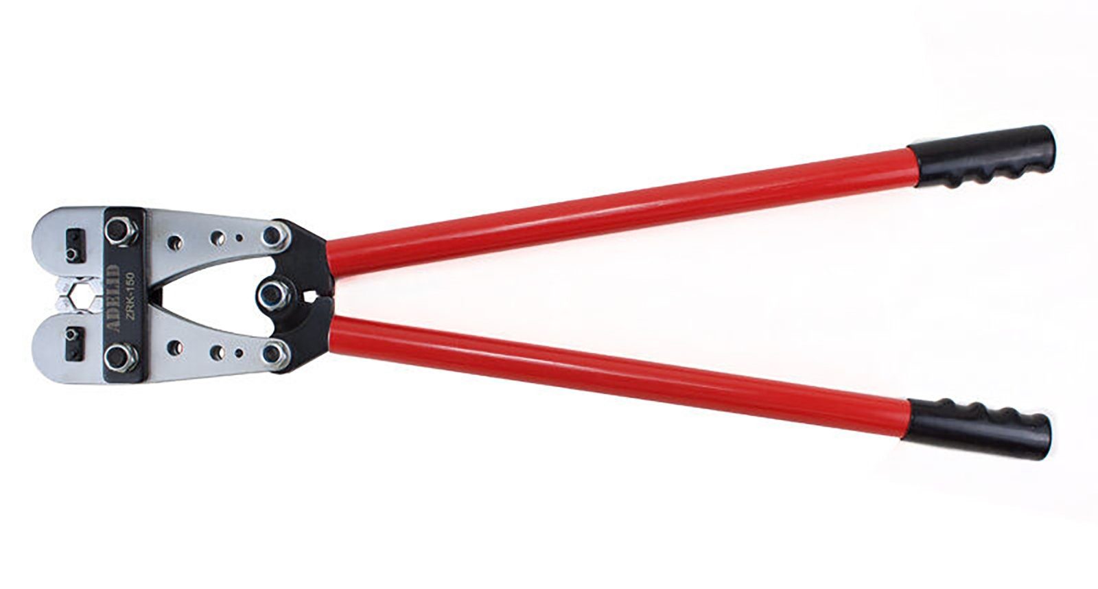 Serien-/Parallelverbinder Rotationsspannbacken Crimpzange Presszange Kabelschuhe - 10-120mm² 10-120mm² Lötkabelschuh, für ADELID Presszange
