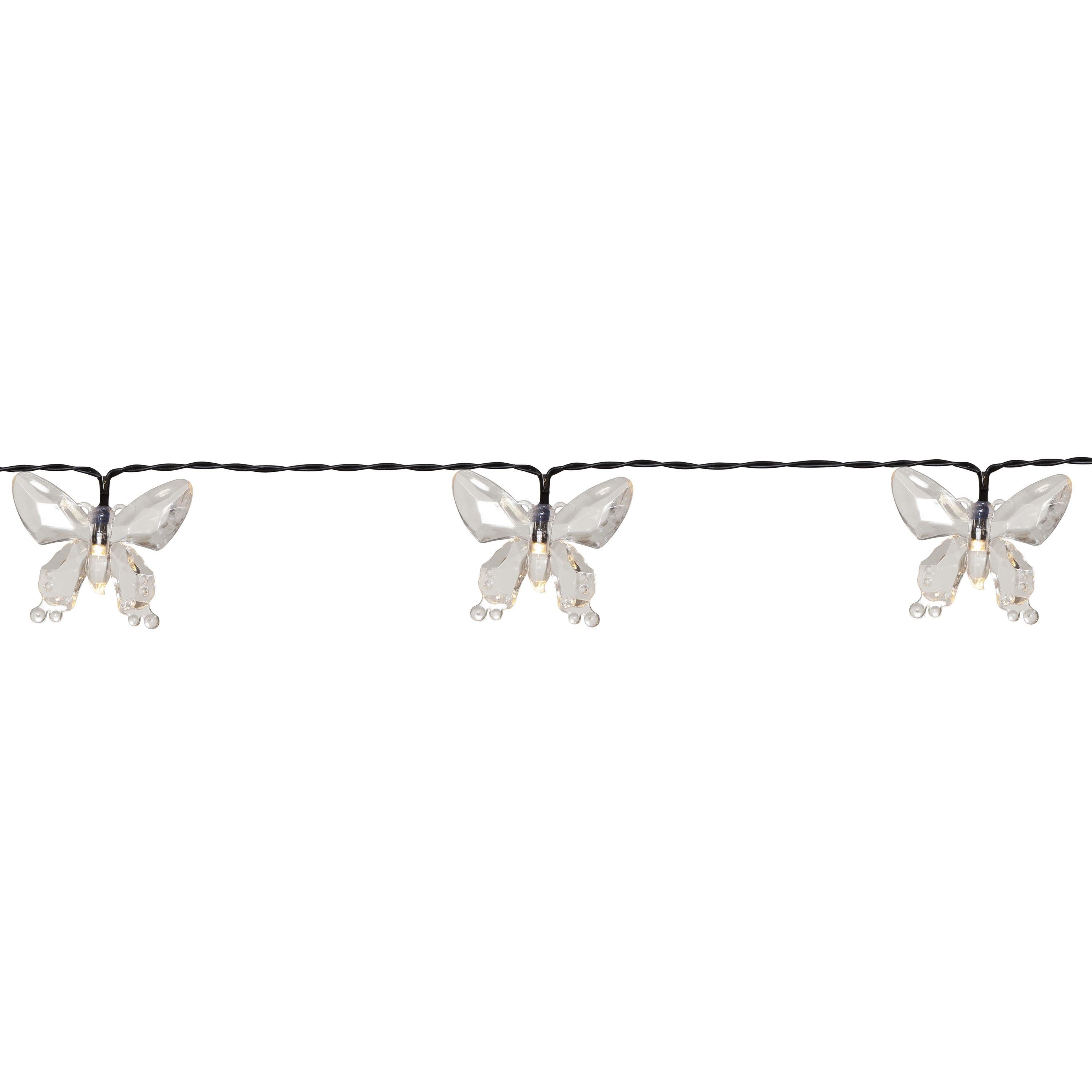 STAR TRADING LED Dekolicht Papillon, Star Trading SolarLichterkette Schmetterling