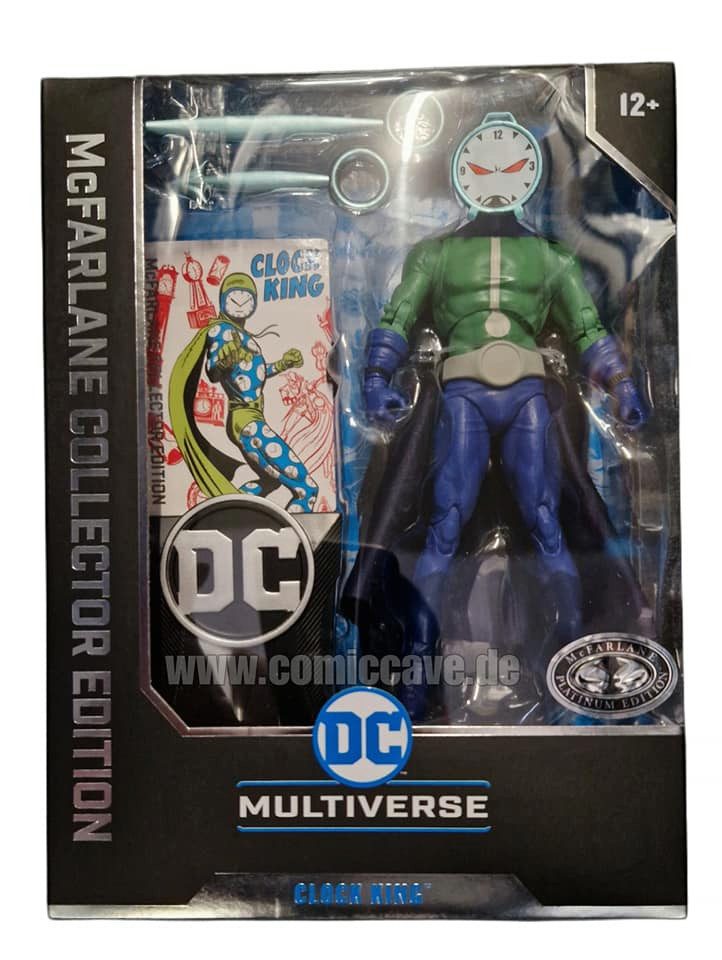 McFarlane Toys Actionfigur McFarlane Toys DC Collector Edition Clock King Platinum Edition 7 Inch