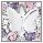 Prinzessin Lillifee Paar Ohrstecker Schmetterling, mit Zirkonia (synth) – Bild 4 von 4