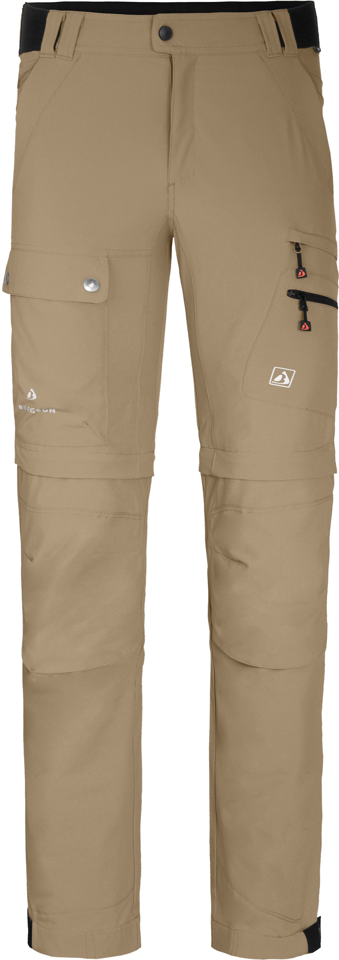 Bergson Outdoorhose FROSLEV Bermuda Zipp-Off Herren Wanderhose, recycelt, e günstig online kaufen