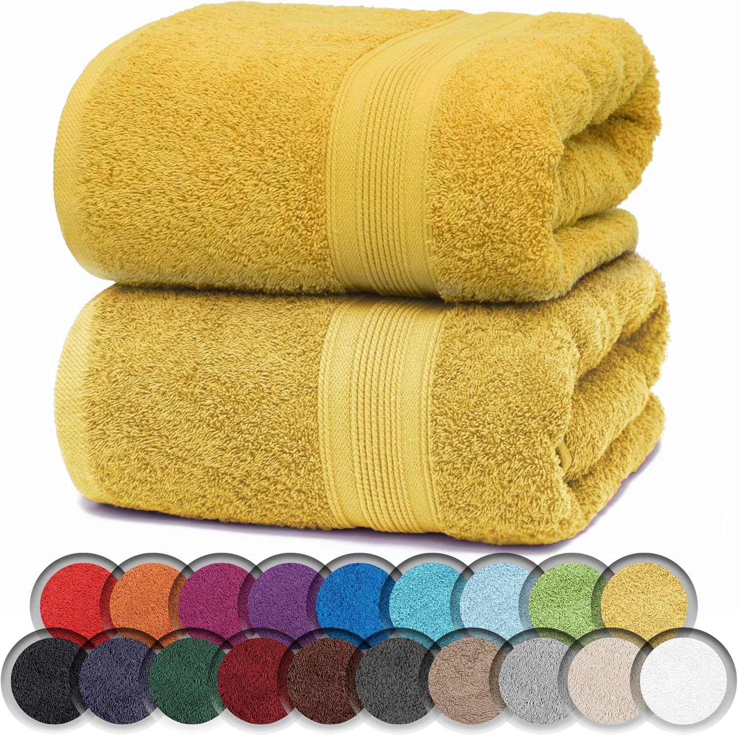 NatureMark Saunatuch Frottier Saunatücher 80x200cm, 100% Baumwolle (2-St), günstig online kaufen