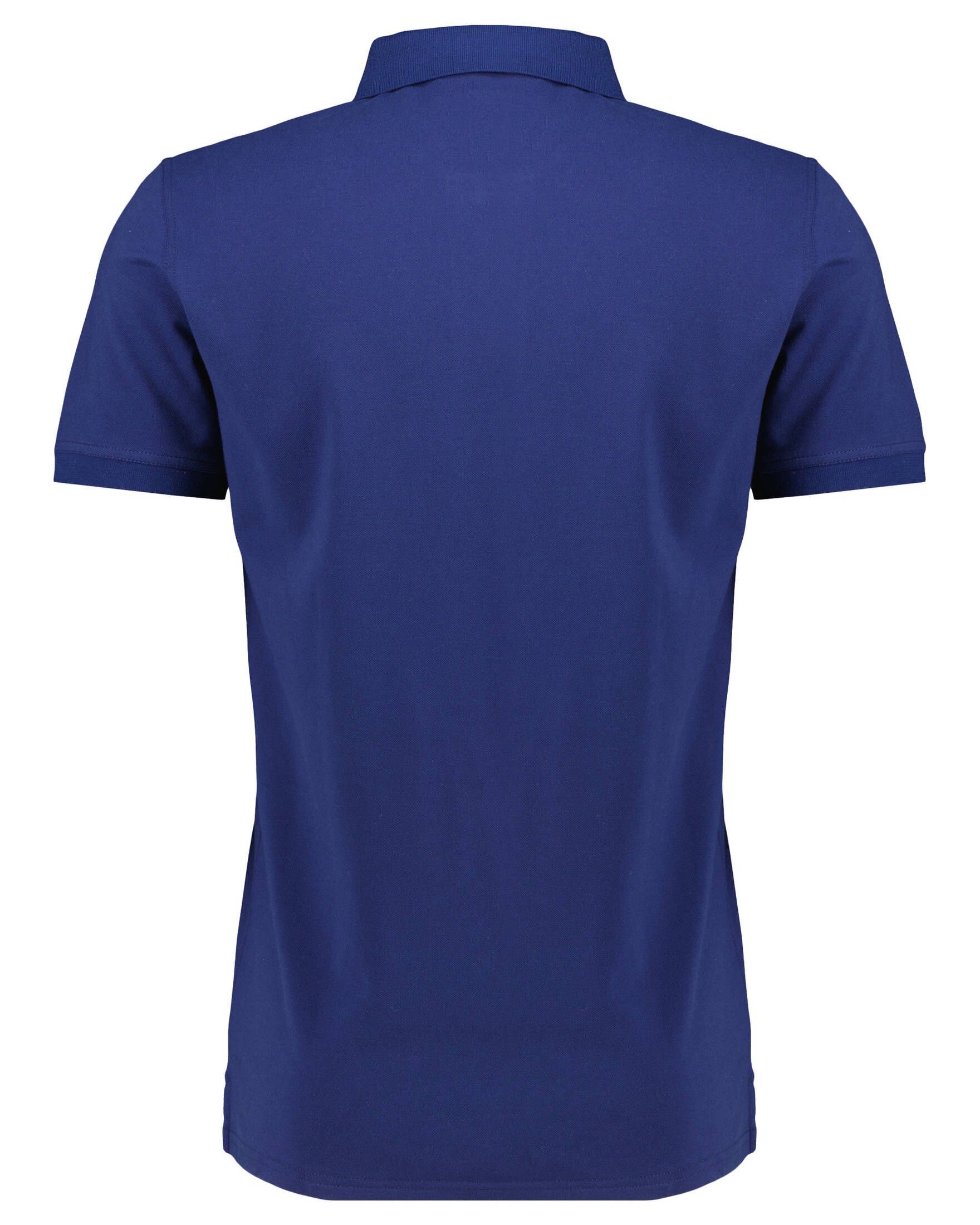 Poloshirt (301) CONTRAST Gant nachtblau (1-tlg) Fit Herren Regular COLLAR Poloshirt
