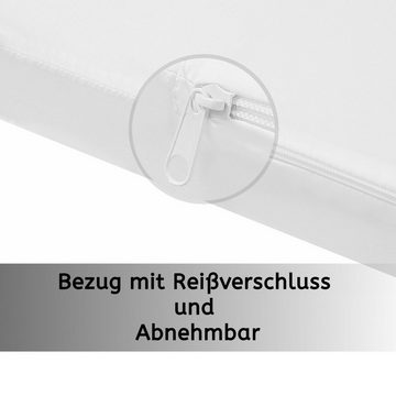 Laufgitter-Matratze Laufgittereinlage Levi für Laufgitter Made in Germany, Stillerbursch, 6 cm hoch, 100 x 100, mit Komfortreißverschluss für bequeme Bezugsreinigung