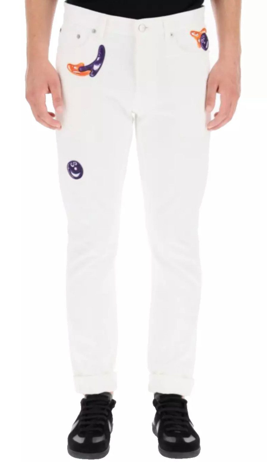Dior 5-Pocket-Jeans X Kenny Scharf Limited Edition Jeans