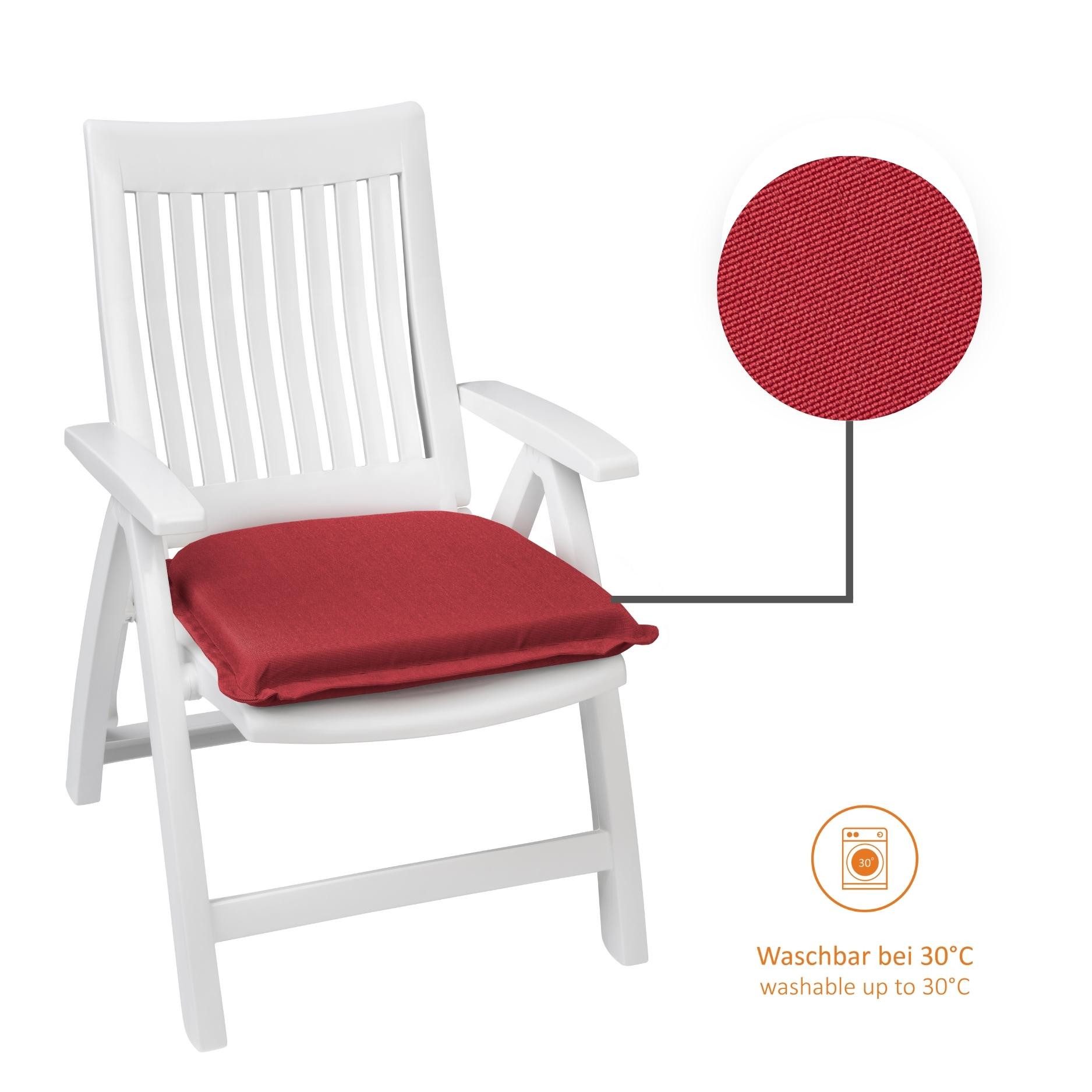 sleepling Sitzauflage Polster Gartenstuhl, (4 Auflagen), günstig online kaufen