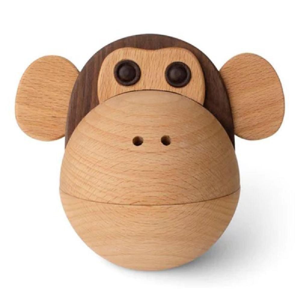 Spring Copenhagen Servierschale Dekorationsfigur Dose mit Deckel Affenschale