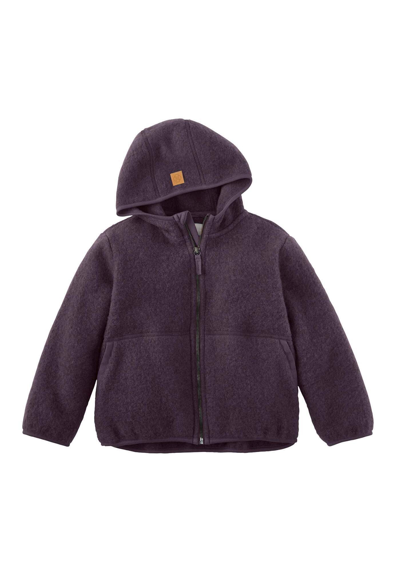 Hessnatur Fleecejacke aus reiner Bio-Merinowolle (1-St)