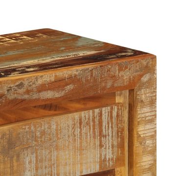 tinkaro Sideboard BRUNI Recyceltes Massivholz Kommode Braun/Mehrfarbig