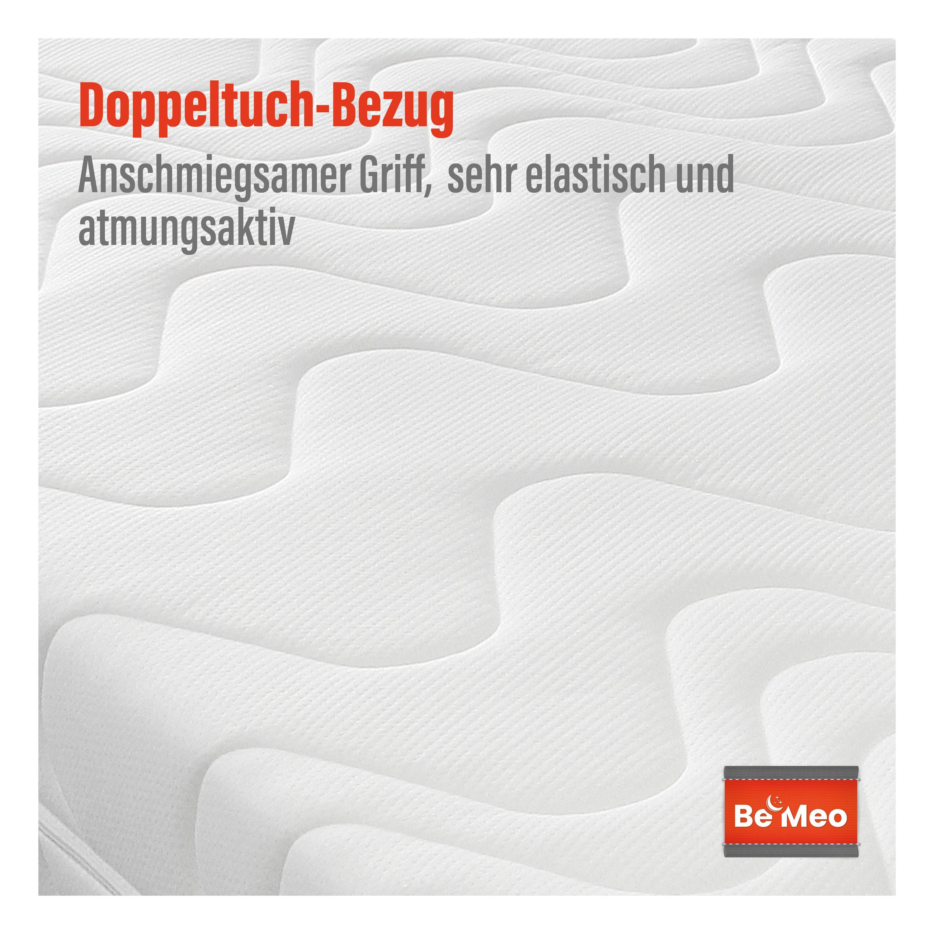 Kaltschaummatratze BeMeo Kaltschaum ideale Allrounder-Matratze für Single- und Ehebetten, BeMeo, 21 cm hoch, 100 TAGE PROBESCHLAFEN, 100% Made in Germany 80x200, Versand 0€