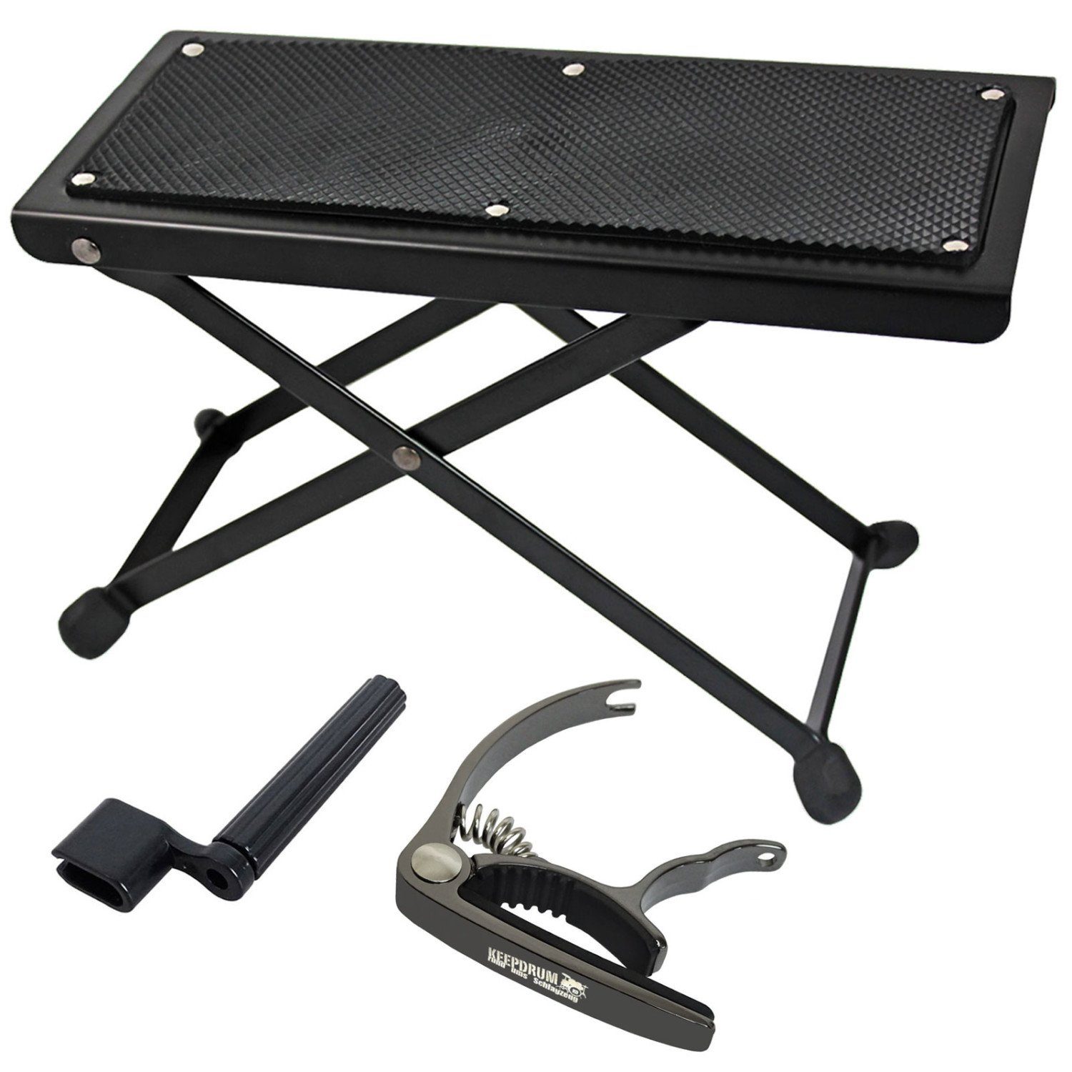 E-Gitarre keepdrum Zubehörset für Gitarre