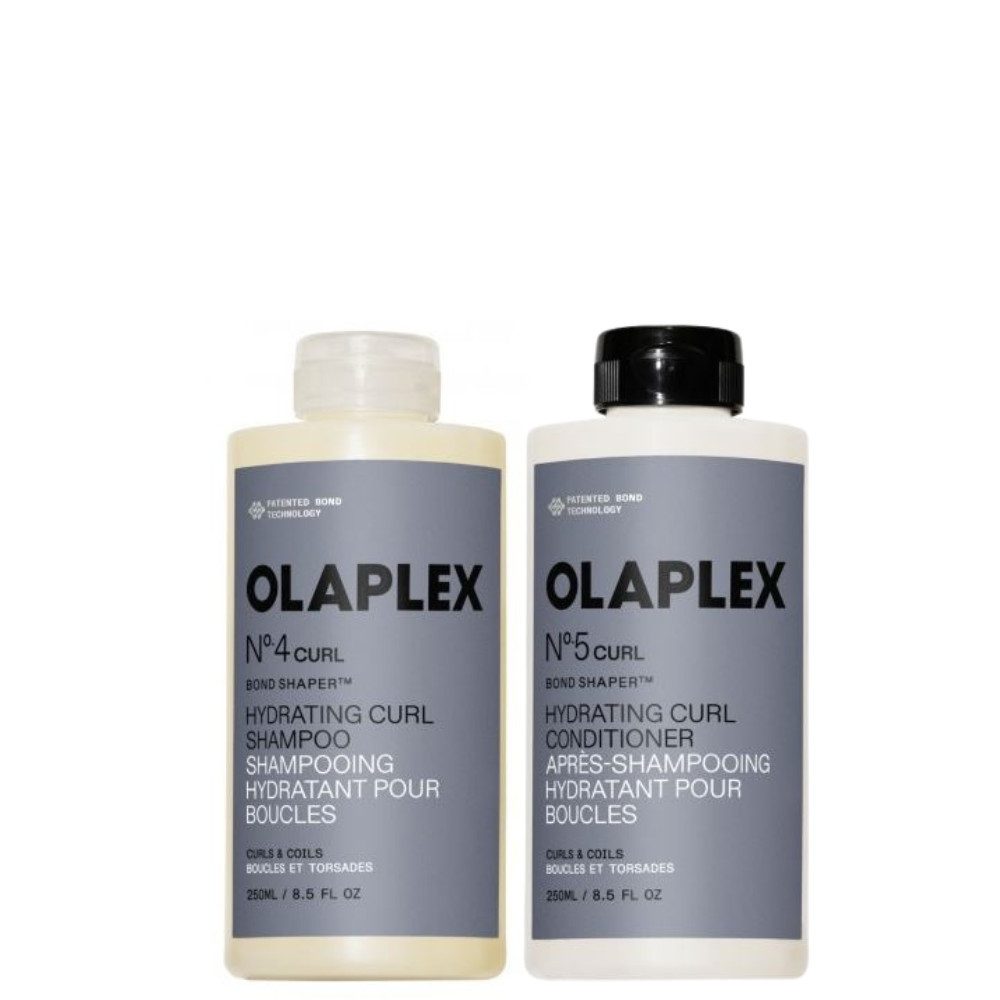 Olaplex Haarpflege-Set Curl Bond Shaper Hydrating Duo, 2-tlg., Definierte Locken. Intensive Feuchtigkeit. Stärkere Haarstruktur.