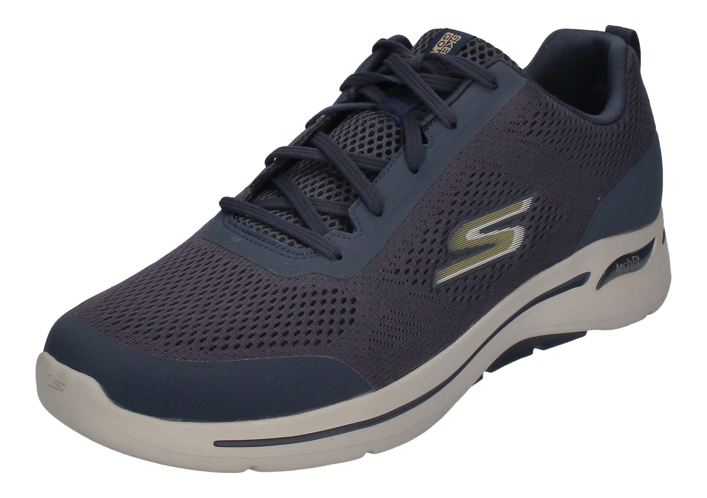 Skechers GO WALK ARCH FIT Sneaker Navy Gold
