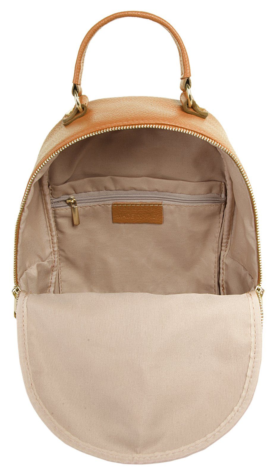 Samantha Look Cityrucksack, echt Leder, Made in Italy